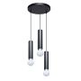 Italux Macera PND-33849-3R-BK Hängande lampa 3x40W/E27 IP20
