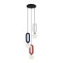 Italux Masso PND-59839-3-MLTI Hängande lampa 3x25W/G9 IP20