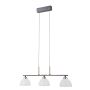 Italux Montiela PND-34374-3-BK Hängande lampa 3x15W/LED 3000K 772lm IP20
