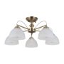 Italux Moreti PND-40623-5-AB Taklampa 5x40W/E27 IP20