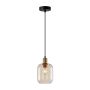 Italux Norlis PND-54738A-1-BRO-AMB Hängande lampa 1x40W/E27 IP20