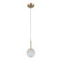 Italux Padri PND-40827-1-HBR-CL Hängande lampa 1x5W/G9 IP20