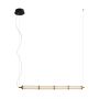 Italux Sanpo PND-26384-4-GD-CL Hängande lampa 1x11W/LED 3000K 900lm IP20
