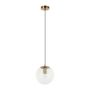 Italux Sarpo PND-58867-1S-BK-BRO Hängande lampa 1x40W/E27 IP20