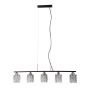 Italux Simona PND-40814-5-BK-HBR Hängande lampa 5x40W/E14 IP20