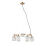 Italux Simona PND-40814-6-HBR Hängande lampa 6x40W/E14 IP20