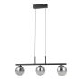 Italux Velada PND-34381-3-BK Hängande lampa 3x15W/LED 3000K 610lm IP20