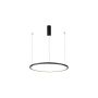 Italux Vinola PND-56135B-080RPP-BK-3KS4K-TRDIMM Hängande lampa 1x48W/LED 3000K|4000K 3840lm IP20