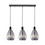 Italux Zulo PND-27812-3-BK-SG Hängande lampa 3x40W/E27 IP20