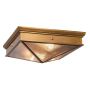 Quintiesse Cairo QN-CAIRO-F-M-VBS-CR Taklampa 2x40W/E27 IP20