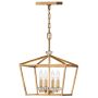 Quintiesse STINSON QN-STINSON-4P-M-DBR Hängande lampa 4x60W/E14