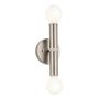 Quintiesse Torche QN-TORCHE-2W-BN Konsollampa 2x3W/G9 3000K 600lm IP44