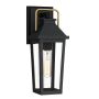 Quoizel Buckley QZ-BUCKLEY-S-MBK Konsollampa 1x40W/E27 IP44