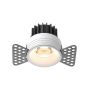 Maytoni Round DL058-7W3K-TRS-W Inbyggd downlight 1x7W/LED 3000K 460lm IP20