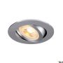 SLV NEW TRIA 1007370 Inbyggd downlight 1x10W/GU10 IP20