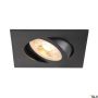 SLV NEW TRIA 1007372 Inbyggd downlight 1x10W/GU10 IP20