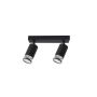 Light Prestige Virella LP-4930/2WS BK Spotlampa 2x8W/GU10 IP20