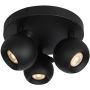 Italux Lafin SPL-45379-3R-BK Spotlampa 3x10W/GU10 IP20