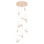 King Home BUTTERFLY DISC XCP8737-5 Hängande lampa 5x11W/LED 3000K 4400LM IP20