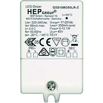 Astro Lighting LED DRIVER 6008095 Strömförsörjning IP20