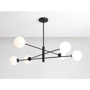 Aldex HOMME 1090PL_K1 Taklampa 6x60W/E14