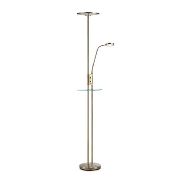 Markslojd FRIEND 107009 Golvlampa 1x18W/E27 + 1x5W/LED 3000K 1700+400LM IP20