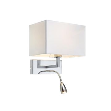 Markslojd SAVOY 106307 Vägglampa 2x60W/E27/ + LED 1x3W 485LM IP20