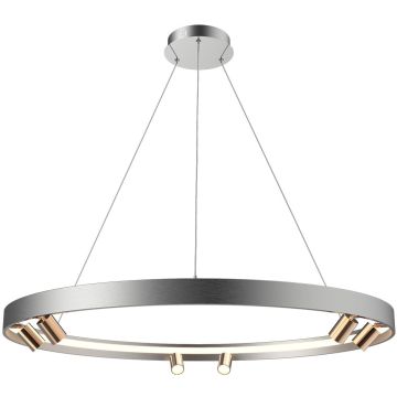 Altavola Design Spectra LA114/P_90_6+1_grey_gold Hängande lampa 1x37W+6x5W/LED 3000K 2200lm IP20