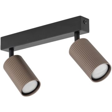 TK Lighting TUNE BROWN 16147 Spotlampa 2x10W/GU10 IP20