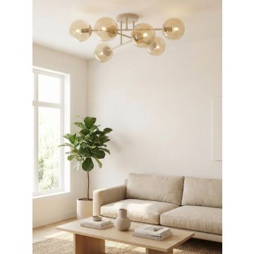 Emibig ROMA 1636/6 Taklampa 6x10W/E14 IP20