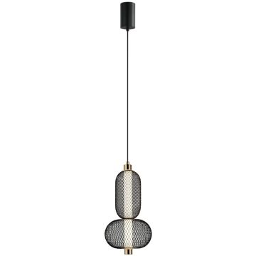 Italux Marco PND-84283-2-BK Hängande lampa 1x10W/LED 3000K 590lm IP20