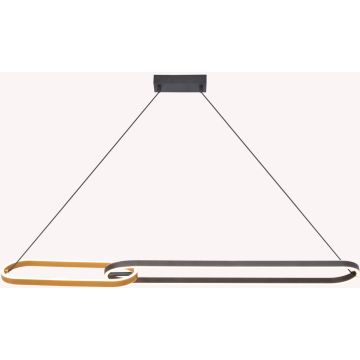 Zuma Line RAVON P241145502A Hängande lampa 2x40W/LED 3000k 2200lm ip20