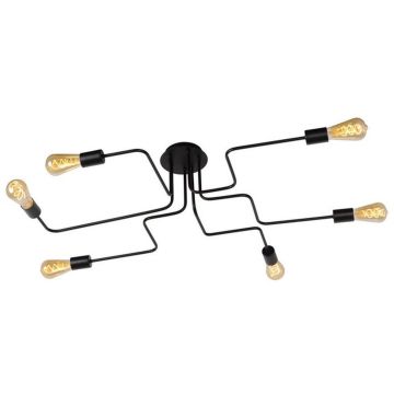 Lucide LESTER 21112/06/30 Taklampa 6x40w/e27 ip20