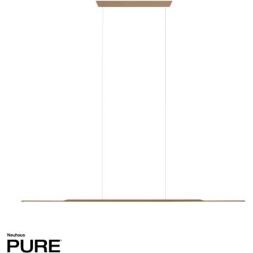 Paul Neuhaus PURE SURFACE 2301-97 Hängande lampa 1x21W/LED 3000k 1870lm ip20
