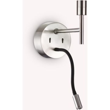 Ideal Lux SET UP 259833 Vägglampsarm 1x42W/E27+1x3W/LED ip20