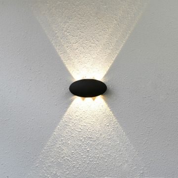 Italux Pontas OWL-55034-BK Konsollampa 1x6W/LED 3000K 430lm IP54