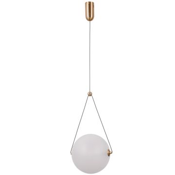 Italux Rastia PND-34361-L-HBR-OPAL Hängande lampa 1x12W/LED 3000K 1300lm IP20