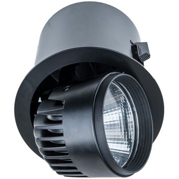 Italux Tanto RA-721R/BK-WW/12 Inbyggd downlight 1x34W/LED 3000K 3100lm IP20