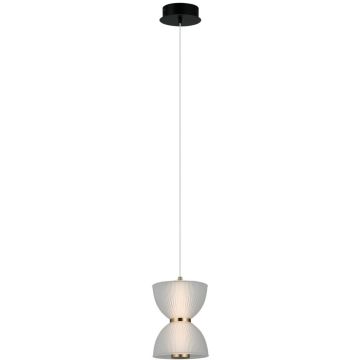 Italux Tica PND-83949-1-BK Hängande lampa 1x8W/LED 3000K 430lm IP20