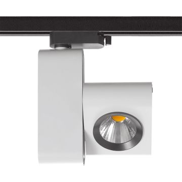 Italux Render 4000K TL7527/18W 4000K WH+BL Skenstrålkastare 1x18W/LED 4000K 1580lm IP20