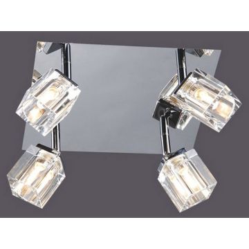 Italux Crt CRT-4SQ Spotlampa 4x40W/G9 IP20
