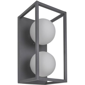 Italux Daisy MB-BR4367-W2 GR Konsollampa 2x4W/G9 IP20