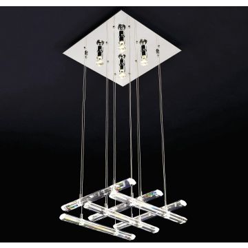 Italux Diamond MD8103-16B3 Hängande lampa 4x10W/GU10+12x50W/G4 IP20