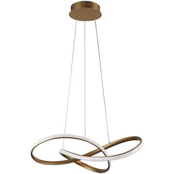 Italux Consa PND-19221C-GD Hängande lampa 1x40W/LED 3000K/4000K/6000K 3400lm IP20