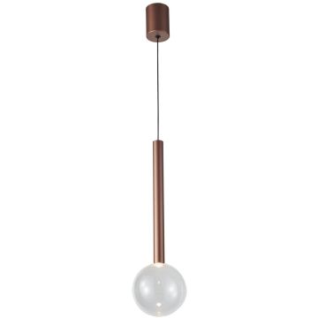 Italux Alinos PND-24019-1A-COPP Hängande lampa 1x6W/LED 3000K 200lm IP20