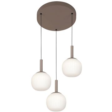 Italux Montes PND-02217-3-BRO Hängande lampa 1x18W/LED 3000K/4000K/6000K 2200lm IP20