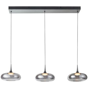 Italux Tenele PND-24028-3B-SILV Hängande lampa 3x21W/LED 3000K 1300lm IP20