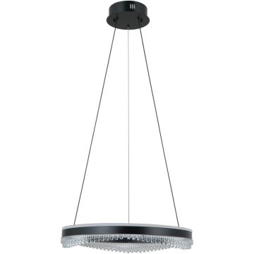 Italux Morte PND-34535-M-BK Hängande lampa 1x40W/LED IP20