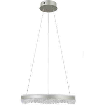 Italux Morte PND-34535-M-SILV Hängande lampa 1x40W/LED IP20