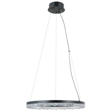 Italux Barlo PND-34526-M-BK Hängande lampa 1x22W/LED 3000K/4000K/6000K 2100lm IP20